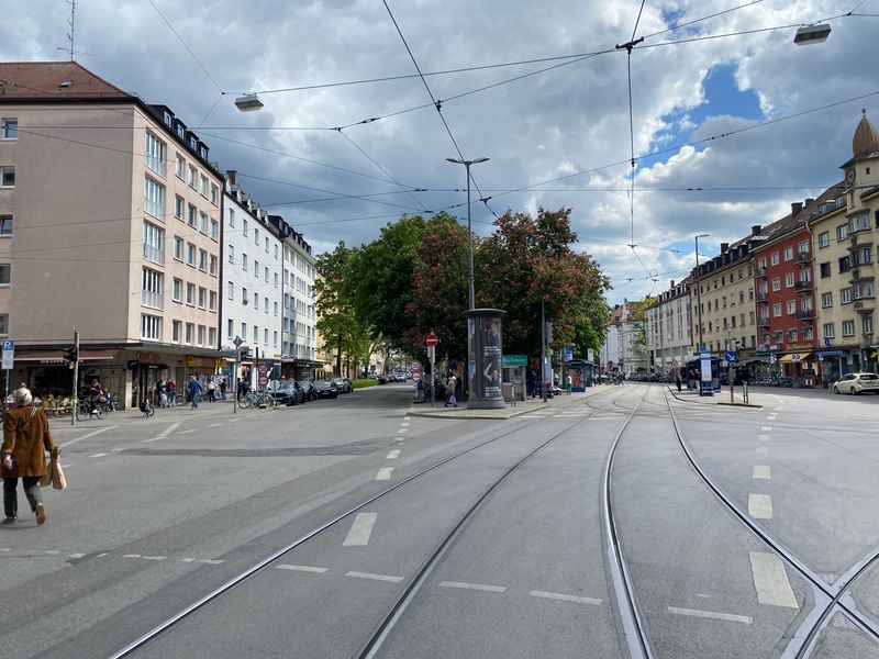 Munich Tram Street