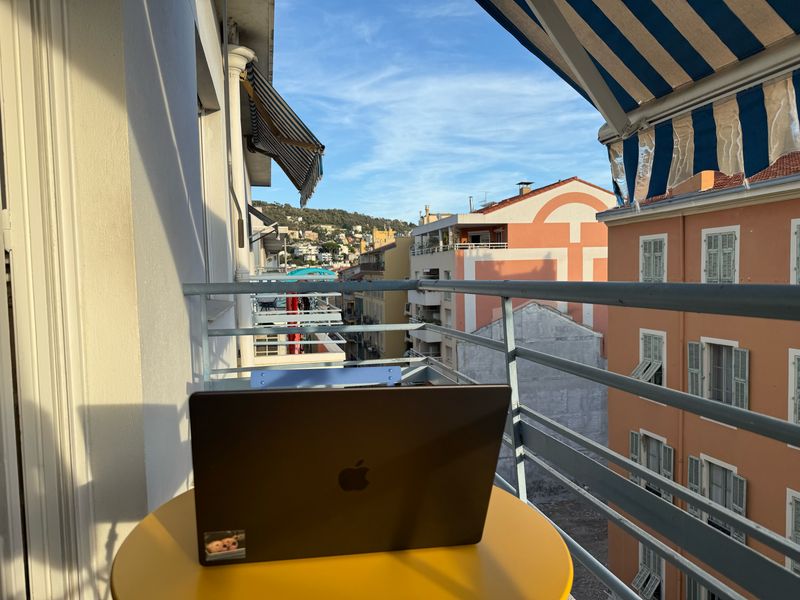 Nice Balcony Laptop