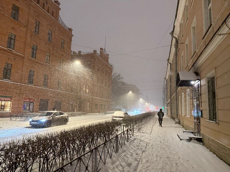 SPb Snowy Street