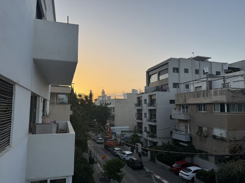 Tel Aviv Balcony Sunset